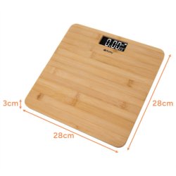 Badev�gt LCD Display - Bambus