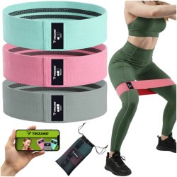 Booty Band Tr�ningselastikker 3-pak (8-31 kg)