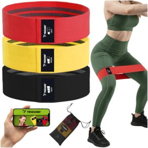 Booty Band Tr�ningselastikker 3-pak (8-31 kg)