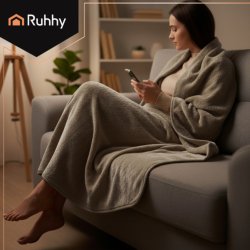 Elektrisk Varmet�ppe 180x130 cm