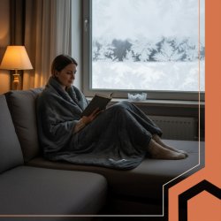 Elektrisk Varmet�ppe 180x130 cm