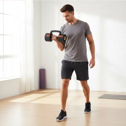 HMS 3-I-1 Justerbar H�ndv�gt, Kettlebell &amp; Push Up