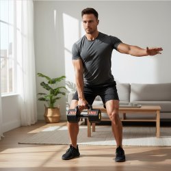 HMS 3-I-1 Justerbar H�ndv�gt, Kettlebell &amp; Push Up