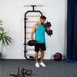 6-i-1 Trningsst 30 kg (Hndvgte, Vgtstang &amp; Kettlebell)