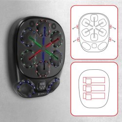 HMS Elektronisk Pro Boksemaskine med Bluetooth