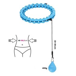 HMS Smart Justerbar Hulahopring med Vgt (Bl)