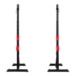 Fritstende Squat Rack Sort