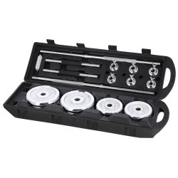 HMS Justerbar H�ndv�gt- &amp; V�gtstang S�t 50 kg