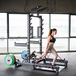 HMS Squat Rack med Hip Thrust
