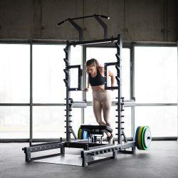 HMS Squat Rack med Hip Thrust