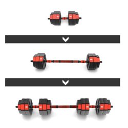 HMS Justerbar Hndvgt- &amp; Vgtstang St 30 kg