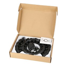 HMS Smart Justerbar Hulahopring med Vgt (Sort)