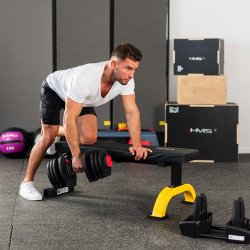 2-i-1 Trningsst 40 kg (Hndvgt &amp; Vgtstang)