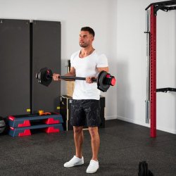 2-i-1 Trningsst 40 kg (Hndvgt &amp; Vgtstang)