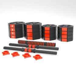 Justerbar H�ndv�gt- &amp; V�gtstang S�t 40 kg