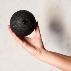 Massagebold Sort - 12 cm