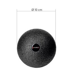 Massagebold Sort - 10 cm