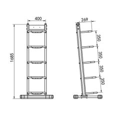 Powerbag &amp; Medicinbold Stativ