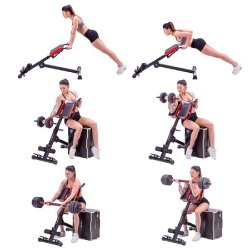 HMS Rome Bench Ryg- &amp; Mavetrningsbnk