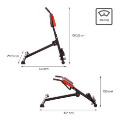 HMS Rome Bench Ryg- &amp; Mavetrningsbnk