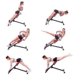 HMS Rome Bench Ryg- &amp; Mavetrningsbnk