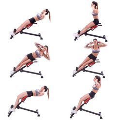 HMS Rome Bench Ryg- &amp; Mavetrningsbnk