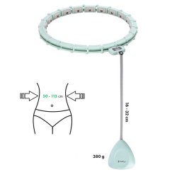 HMS Smart Justerbar Hulahopring med Vgt (Grn)