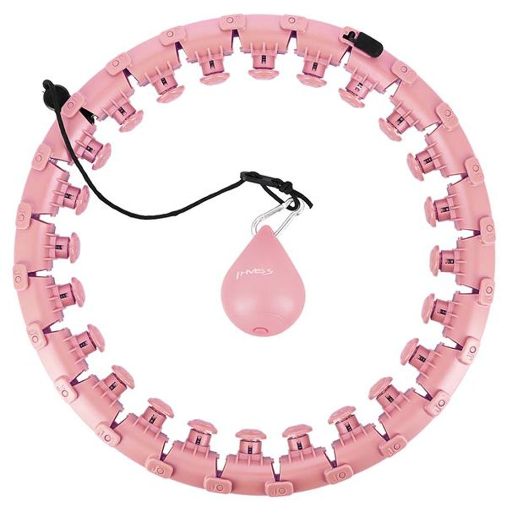 HMS Smart Justerbar Hulahopring med Vægt (Pink)