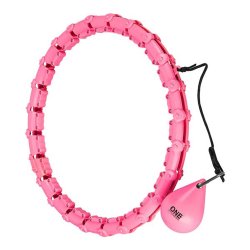 ONE Smart Justerbar Hulahopring med Vgt (Pink)