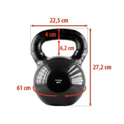 HMS Vinyl Kettlebell - 28 kg