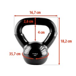 HMS Vinyl Kettlebell - 6 kg