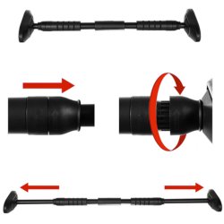 Justerbar Pull Up Bar til d�rkarm 70-100 cm