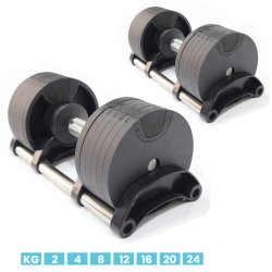 Justerbare Hndvgte 2-24 kg - St