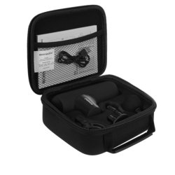 Mini Massagepistol med 4 massagehoveder