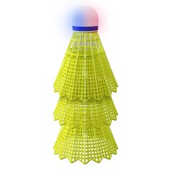 NILS Nylon LED Badmintonbolde 3-Pak