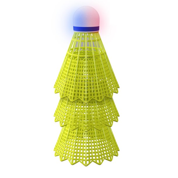 NILS Nylon LED Badmintonbolde 3-Pak