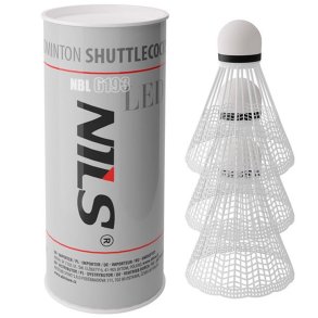 NILS Nylon LED Badmintonbolde 3-Pak
