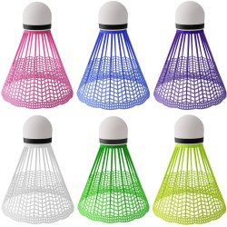 NILS Nylon Badmintonbolde 6-Pak