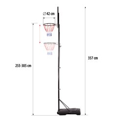 Basketball Kurv Mobil Basketstander