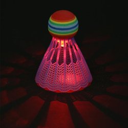 NILS LED Nylon Badmintonbolde 3-Pak