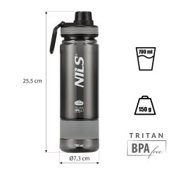 Drikkedunk 700 ml i Tritan
