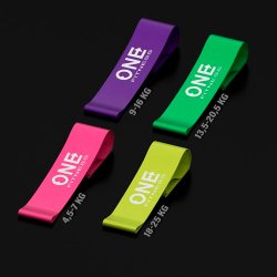 ONE Trningselastikker 4-pak