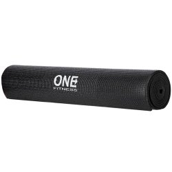 ONE Trningsmtte Sort - 6 mm