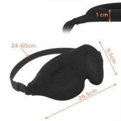 Sovemaske med Memory Foam
