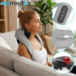 Massagepude med Varme til Nakke, Skulder &amp; Ryg