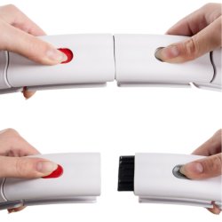 Smart Justerbar Hulahopring med V�gt (Hvid)