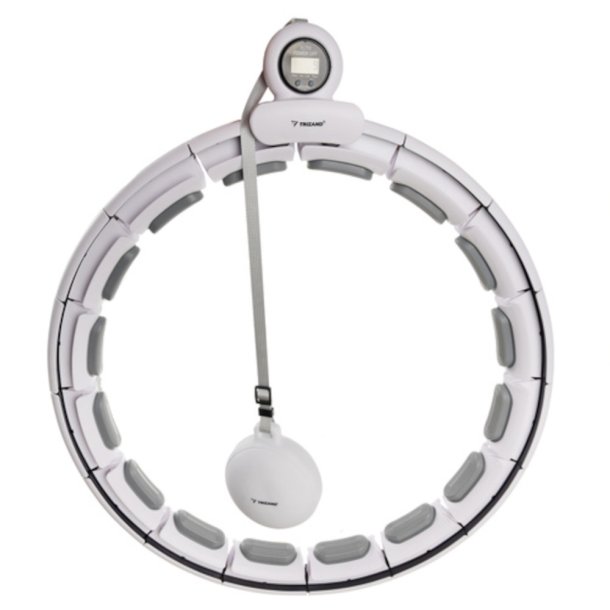 Smart Justerbar Hulahopring med V�gt (Hvid)