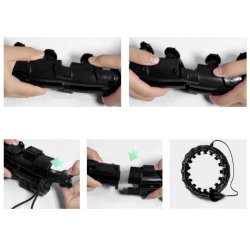 Smart Justerbar Hulahopring med V�gt (Sort)