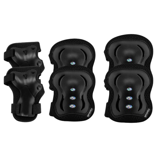 Spokey 3-Pak Beskyttelsess�t til B�rn (Kn�, Albue &amp; H�ndled)