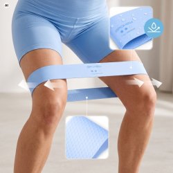 Spokey Booty Band Tr�ningselastik (11 kg)